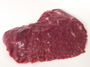hovz pupek - maso pro flank steak, staen suchou metodou